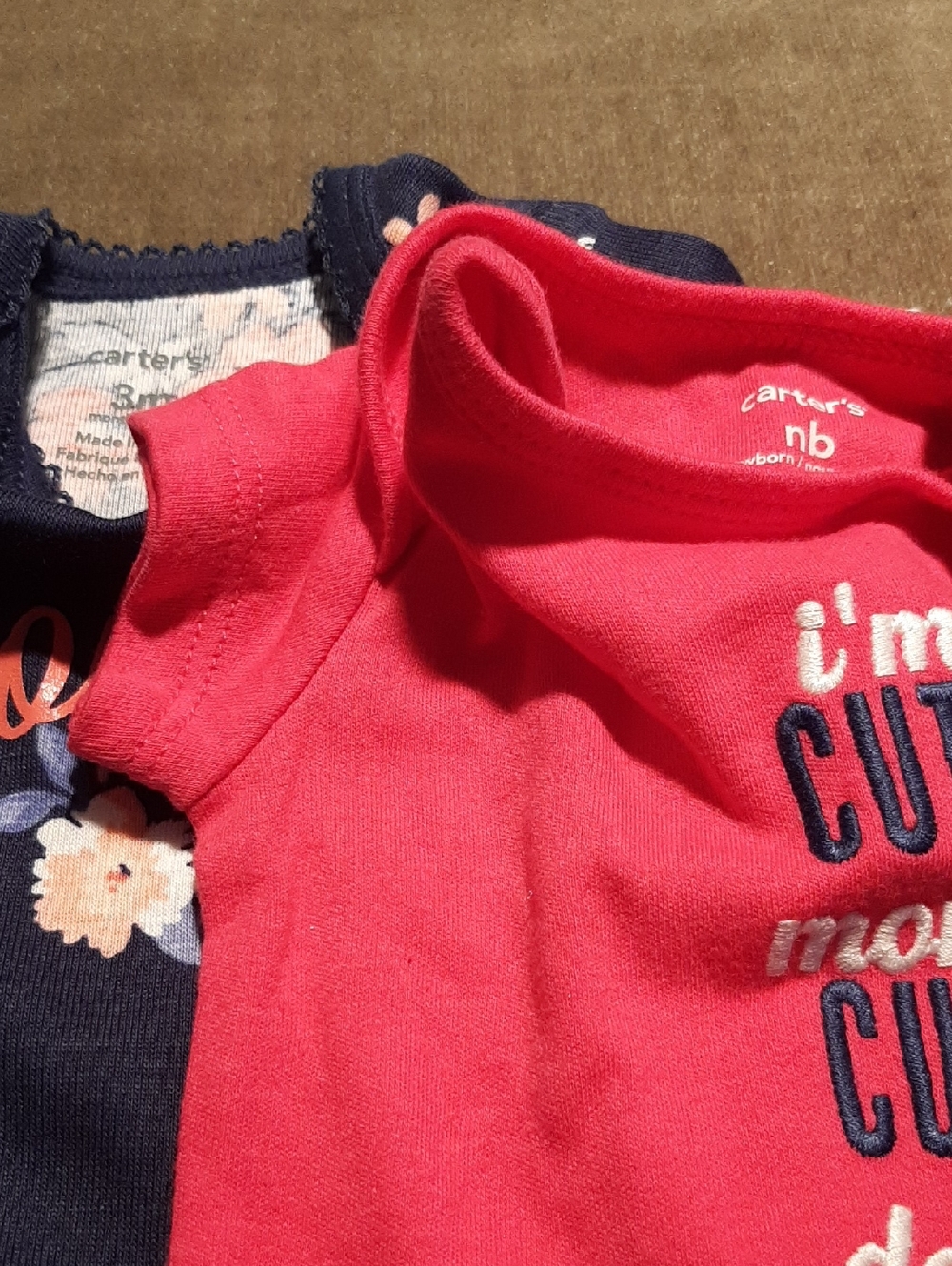 11 Assorted Onesies. Newborn to 3/6 Month - Picture 4 of 9